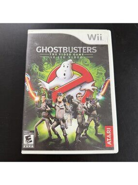 Ghostbusters: The Video Game (Nintendo Wii, 2009)  w/ Manual